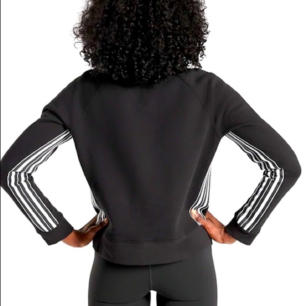 Athleta 24/7 striped sweatshirt